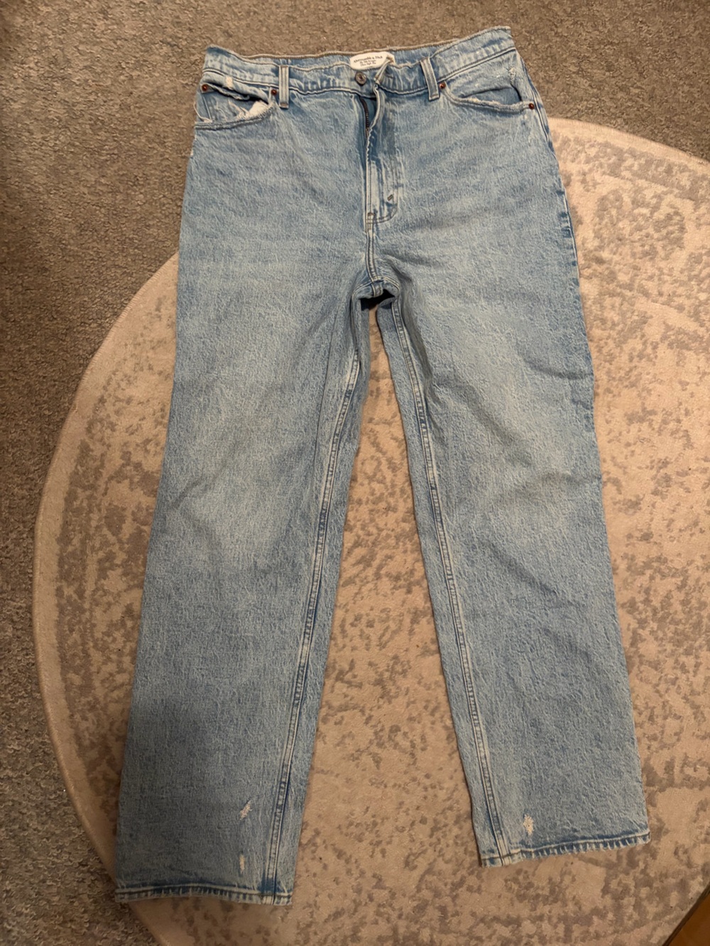 Abercrombie & Fitch Light Blue Denim Jeans